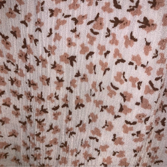 Front Tie Boho Floral Dress - Picture 4 of 5